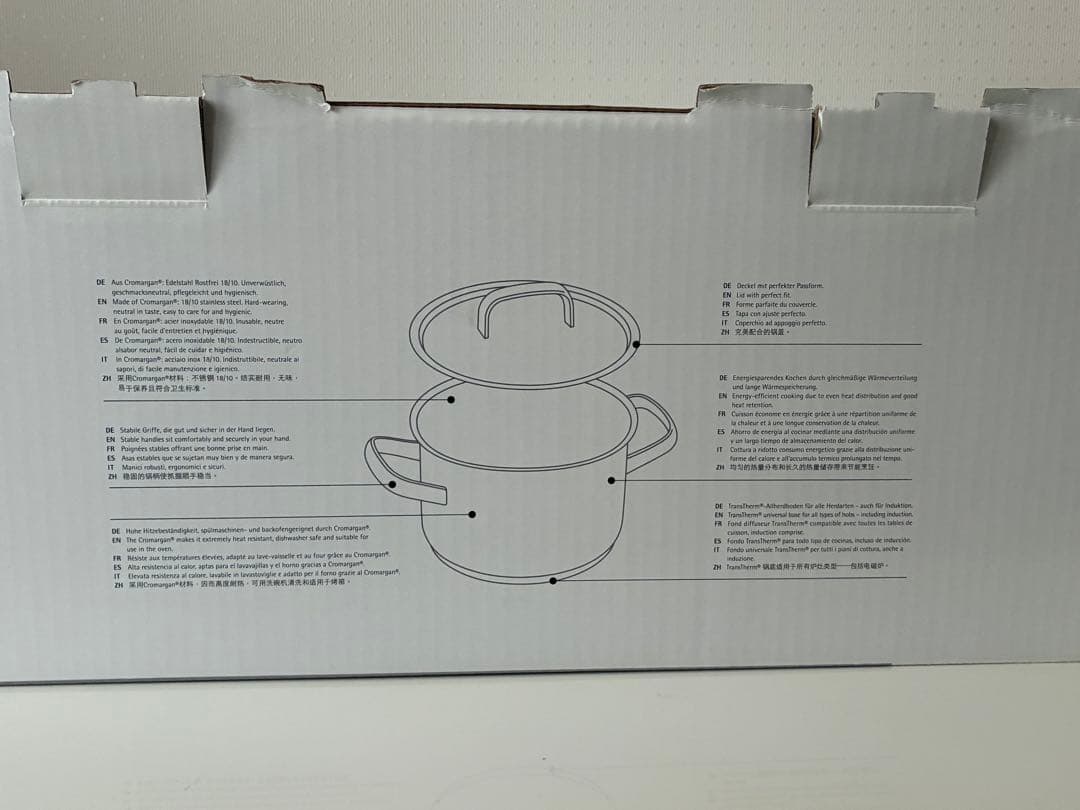 新品未使用　WMF ステンレス　鍋　4点 セット　蓋付き