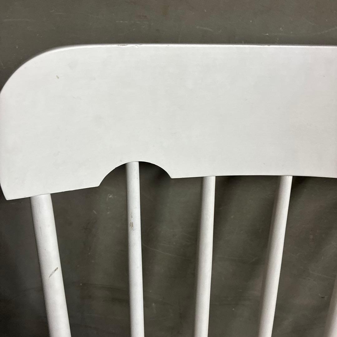 アンティーク ASAHI KYOUHAN ロッキングチェア　ホワイト 椅子 イス