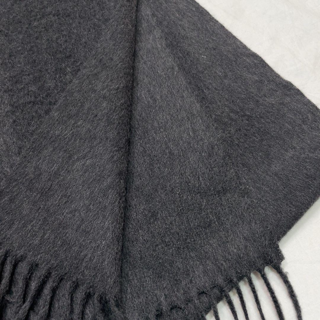 【専用】サンローラン 高級 イタリア製 上質 カシミア100% マフラー グレー
