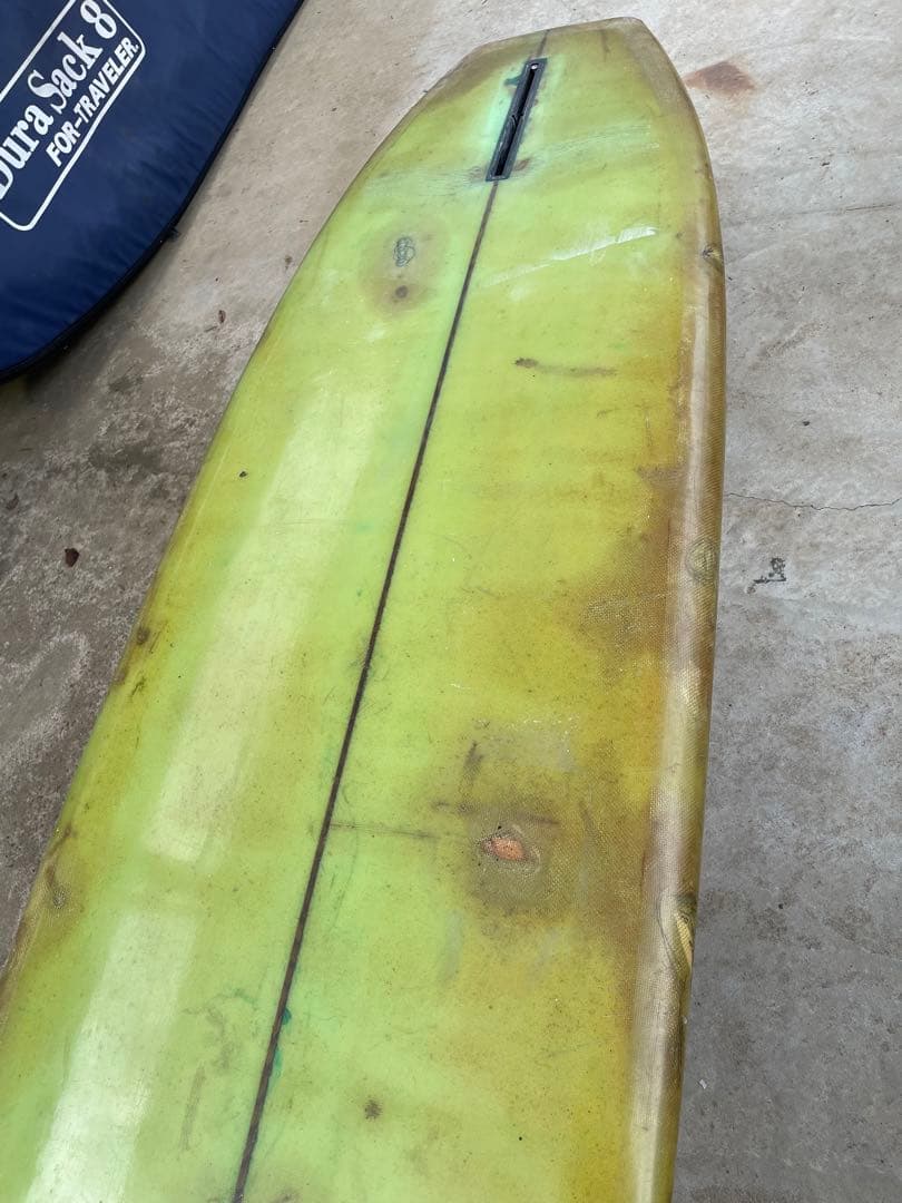 TEDサーフボード　ビンテージ　ミッドレングス　シングル　テッド　7.4f