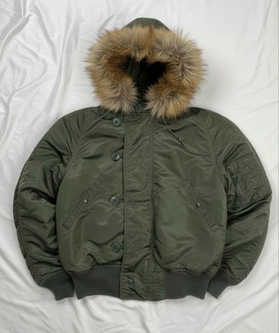 週末削除【クリーニング済】N-2B フライトジャケット / ALPHA