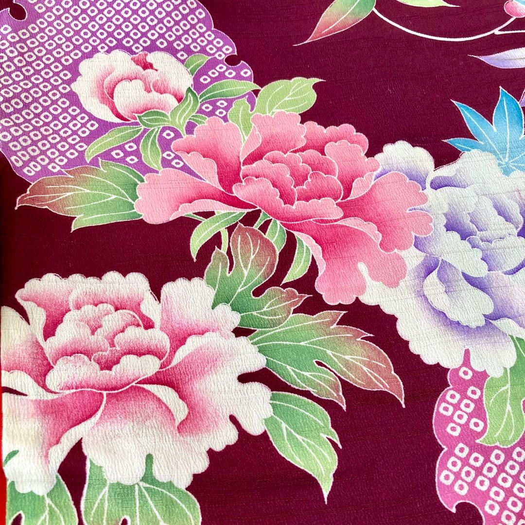 アンティーク　女の子　3歳　子供着物　七五三　NO6