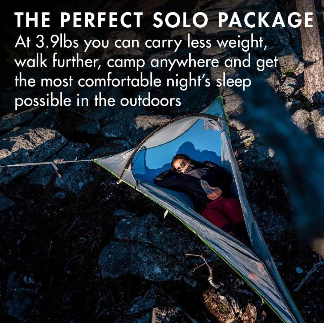 送料無料 迷彩 Tentsile UNA ソロ ツリーテント ハンモック 空中