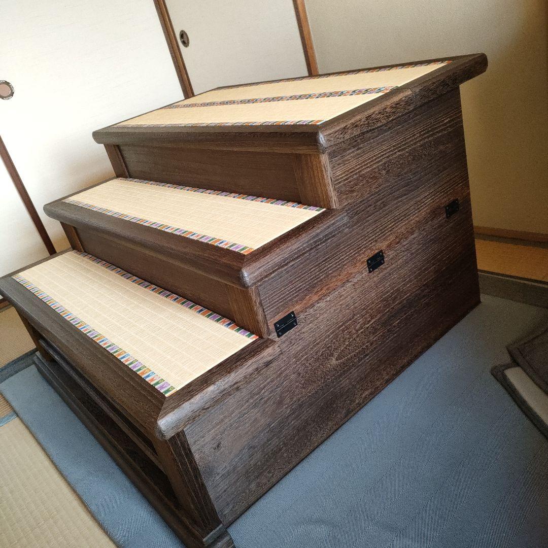 雛人形　雛人形三段飾り台　(未使用品)