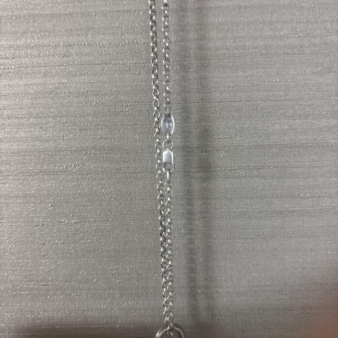 Y*a様 クロムハーツ　タイニーCH クロスチャーム　18インチロールチェーン付