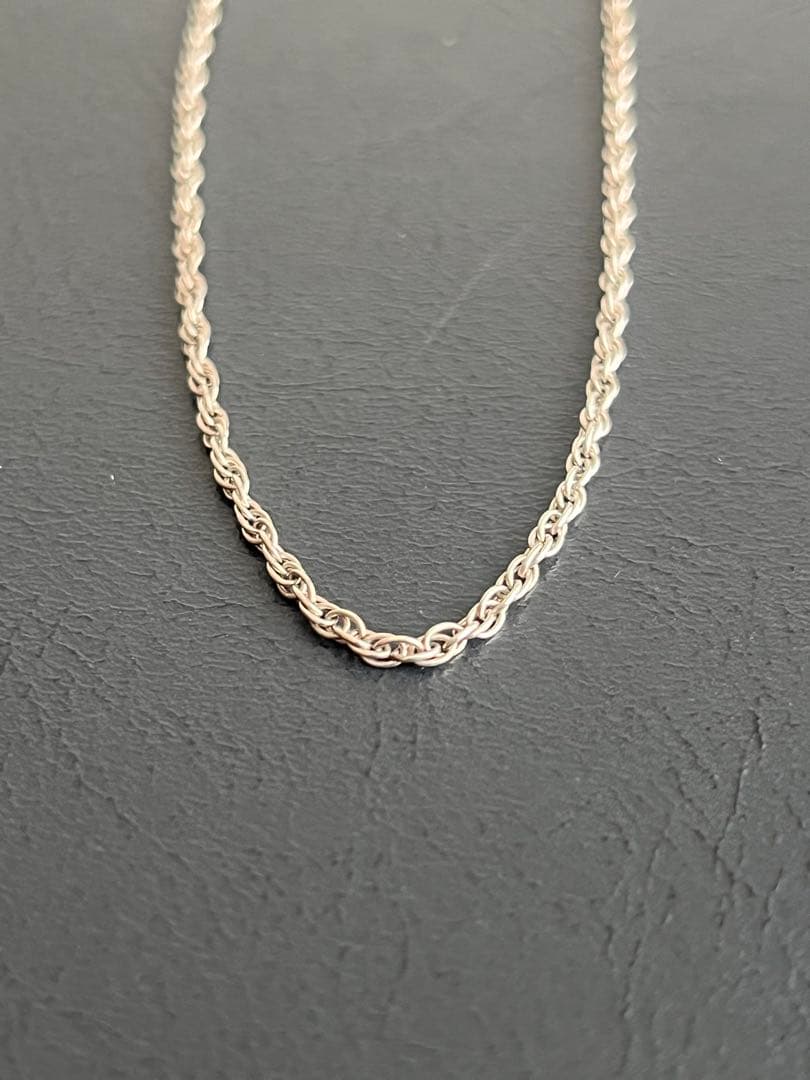 TIFFANY&Co. スクリュー ツイスト チェーン ネックレス シルバー