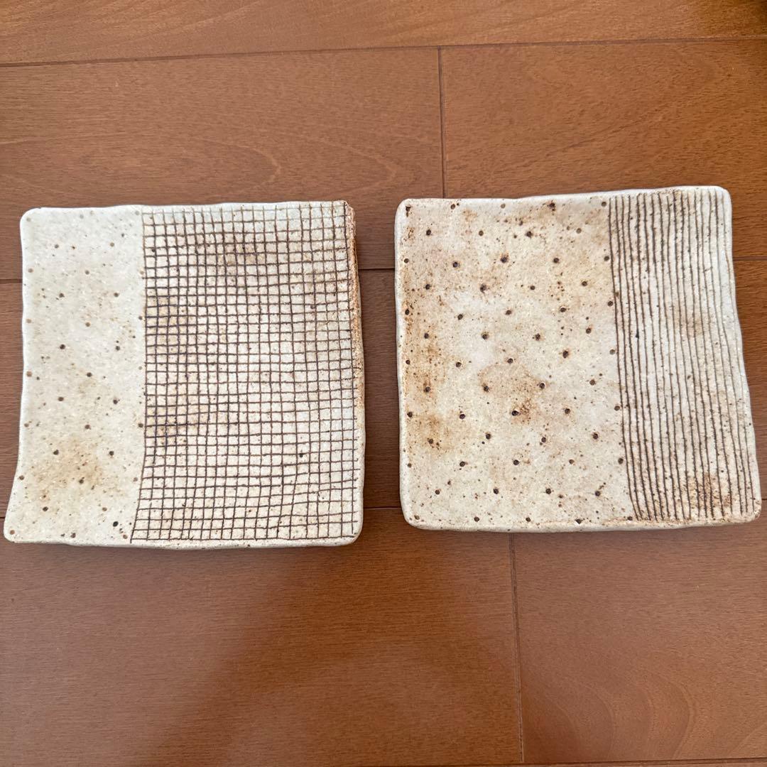 金成潤子　プレート2枚セット