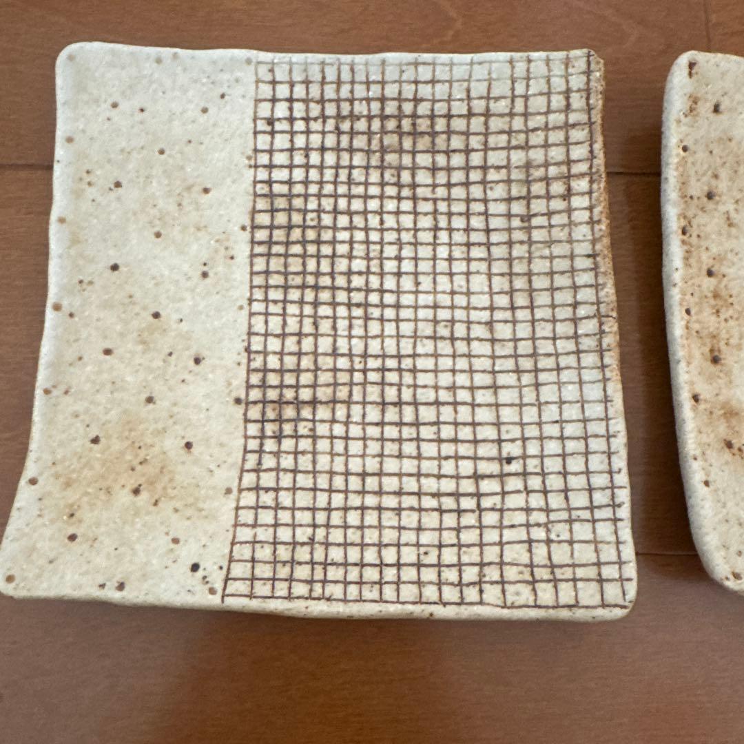 金成潤子　プレート2枚セット