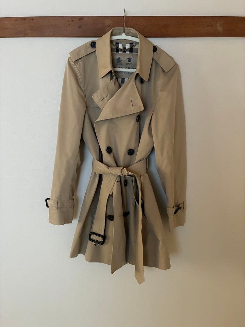 Bbちゃん　バーバリー KENSINGTON トレンチコート 46