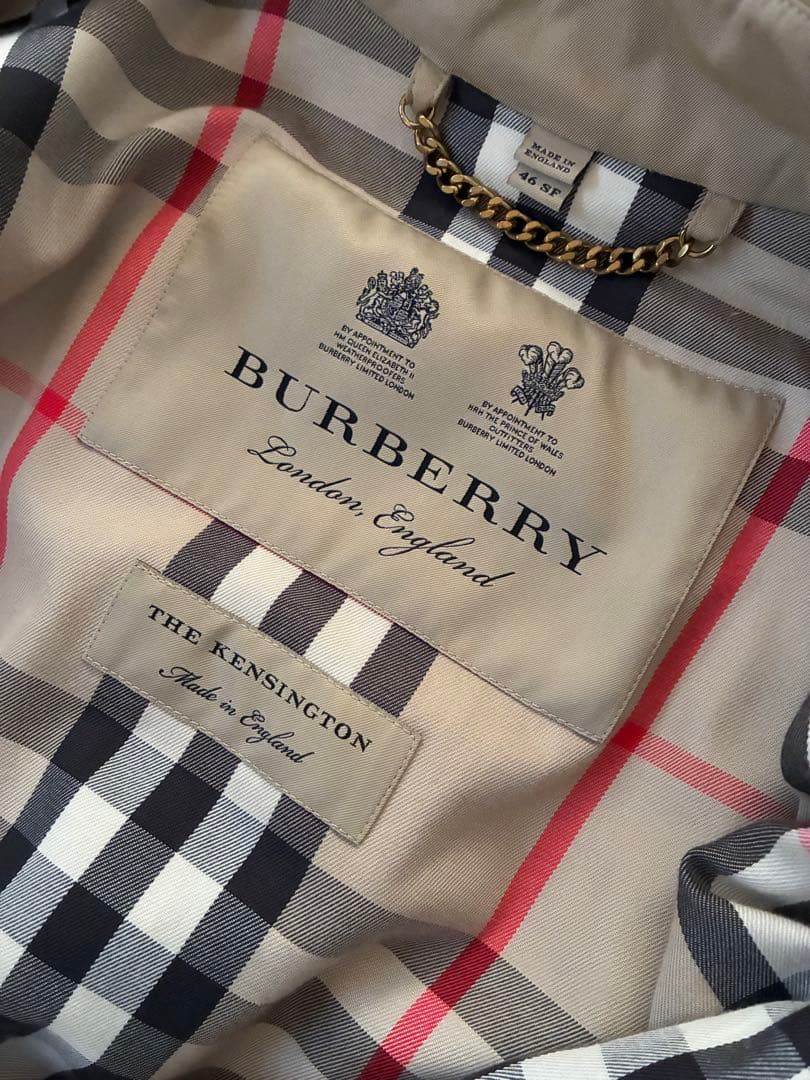 Bbちゃん　バーバリー KENSINGTON トレンチコート 46