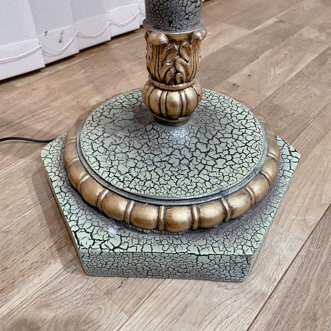 アンティーク　フロアスタンドランプ　LED球可　おしゃれ　フロアランプ　照明