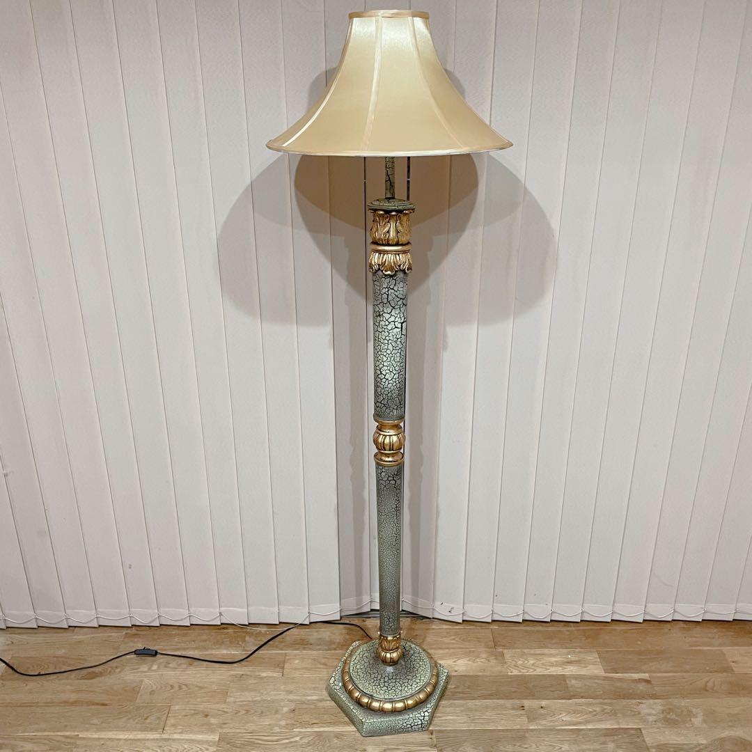 アンティーク　フロアスタンドランプ　LED球可　おしゃれ　フロアランプ　照明