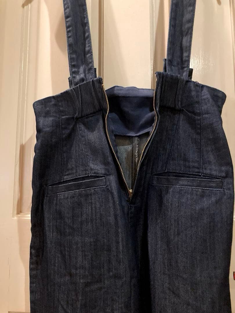 JENNEジェンヌ　2wayハイウエストリラックスデニムパンツ