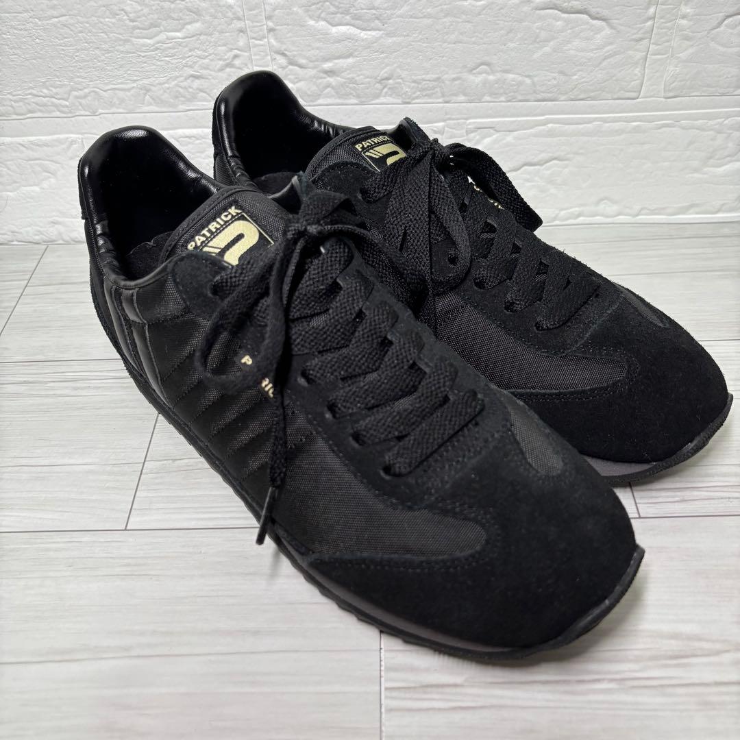 PATRICK パトリック マラソン スペース スニーカー 94601 黒 39