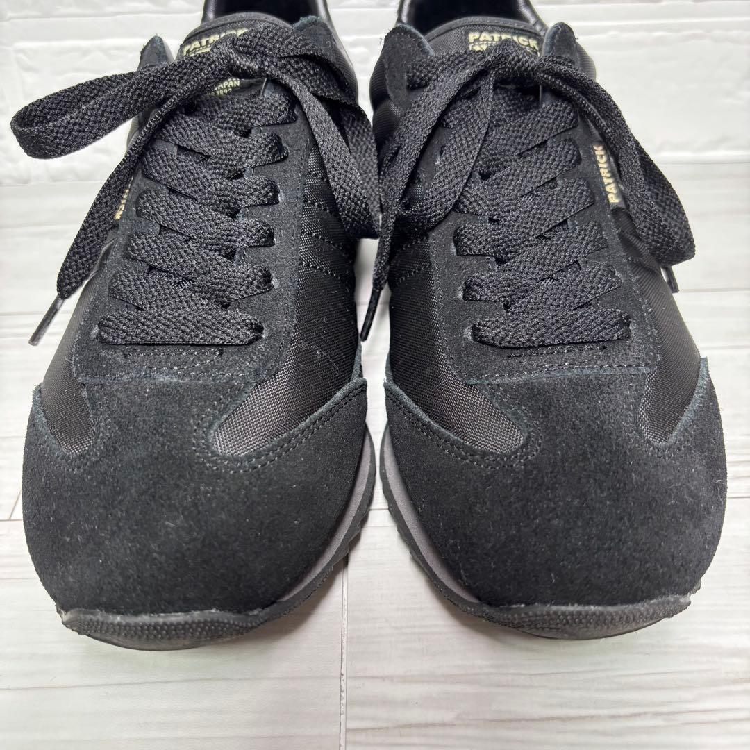 PATRICK パトリック マラソン スペース スニーカー 94601 黒 39