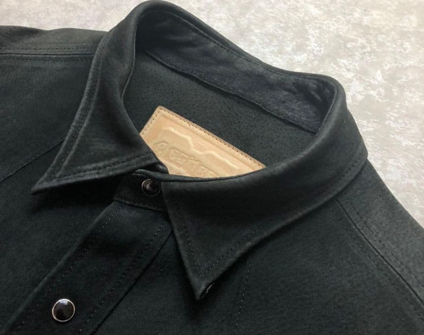 希少00sアメリカBOMBER U.S.A.　スエード　ウエスタン