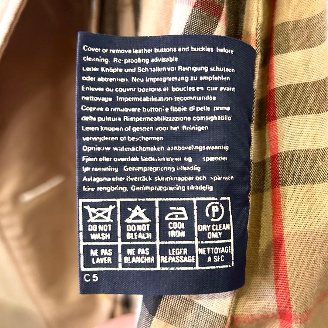 〜90s ENGLAND製 BURBERRYS バーバリー トレンチ コート