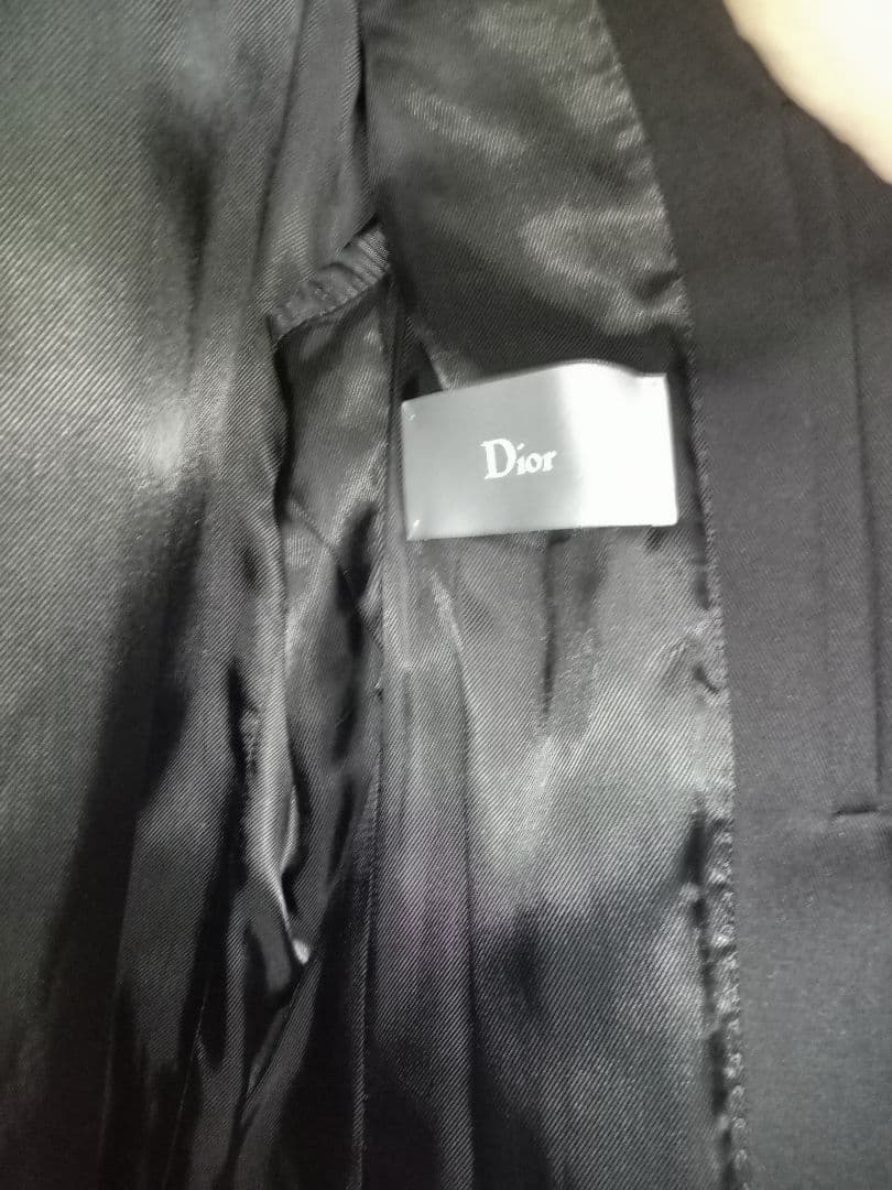 18AW DIOR HOMME atelie レザーベルトトレンチコート 48