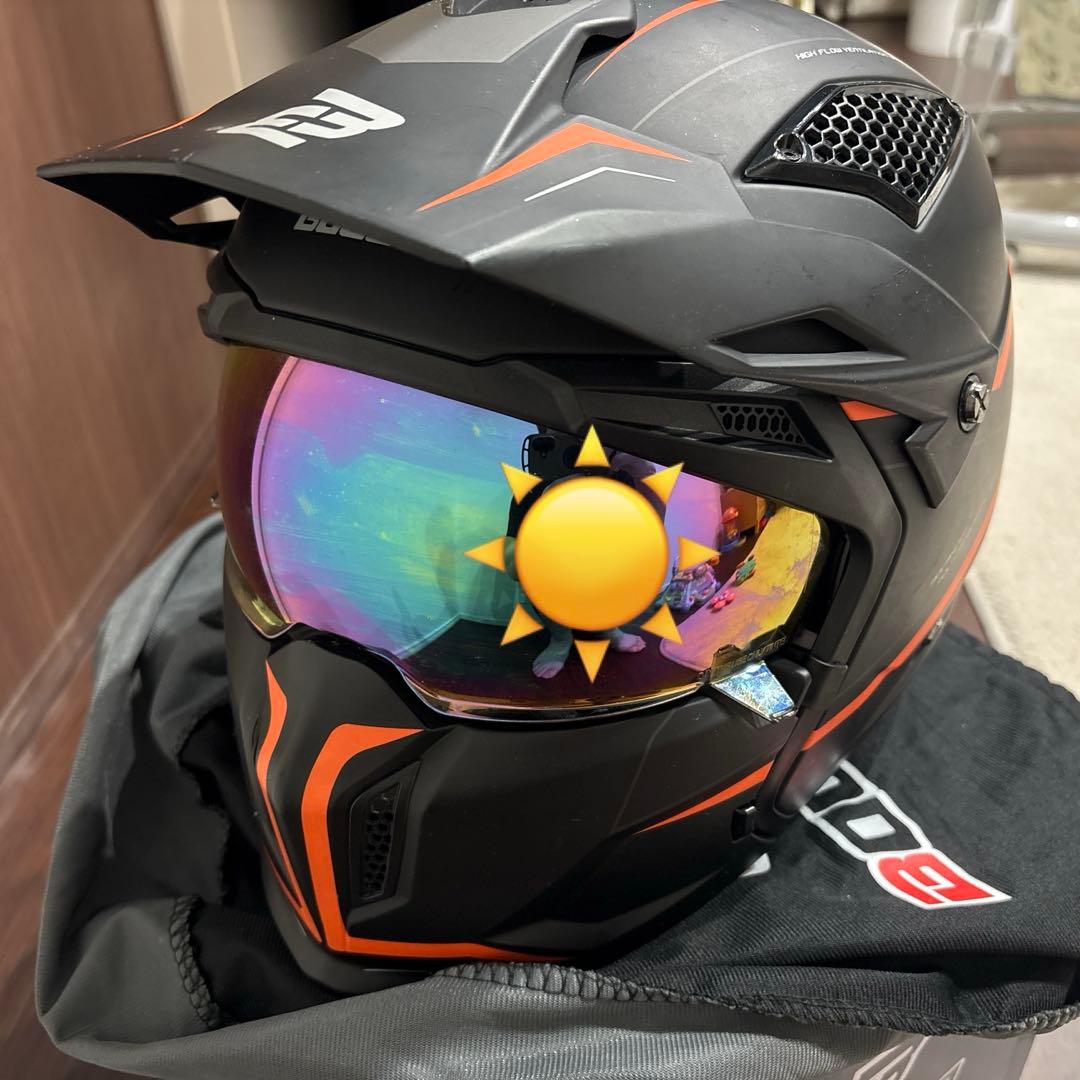 Bogotto RADIC アドベンチャーヘルメット　L フルフェイスヘルメット