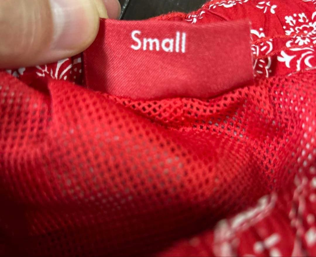 希少Supreme Bandana Track Jacket Redセットアップ