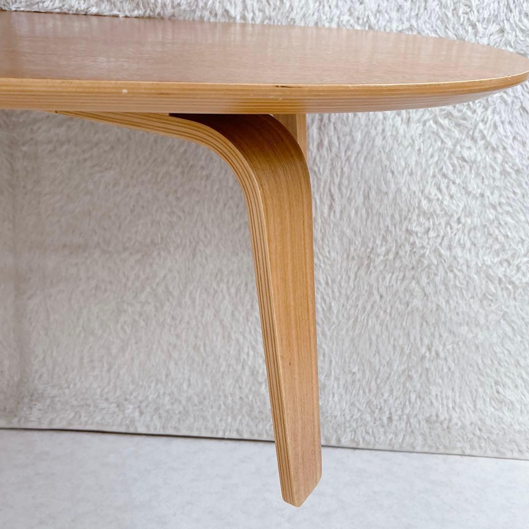 小島sunny様リクエスト品】無印良品 プライウッド アッシュ オーバル ローテ