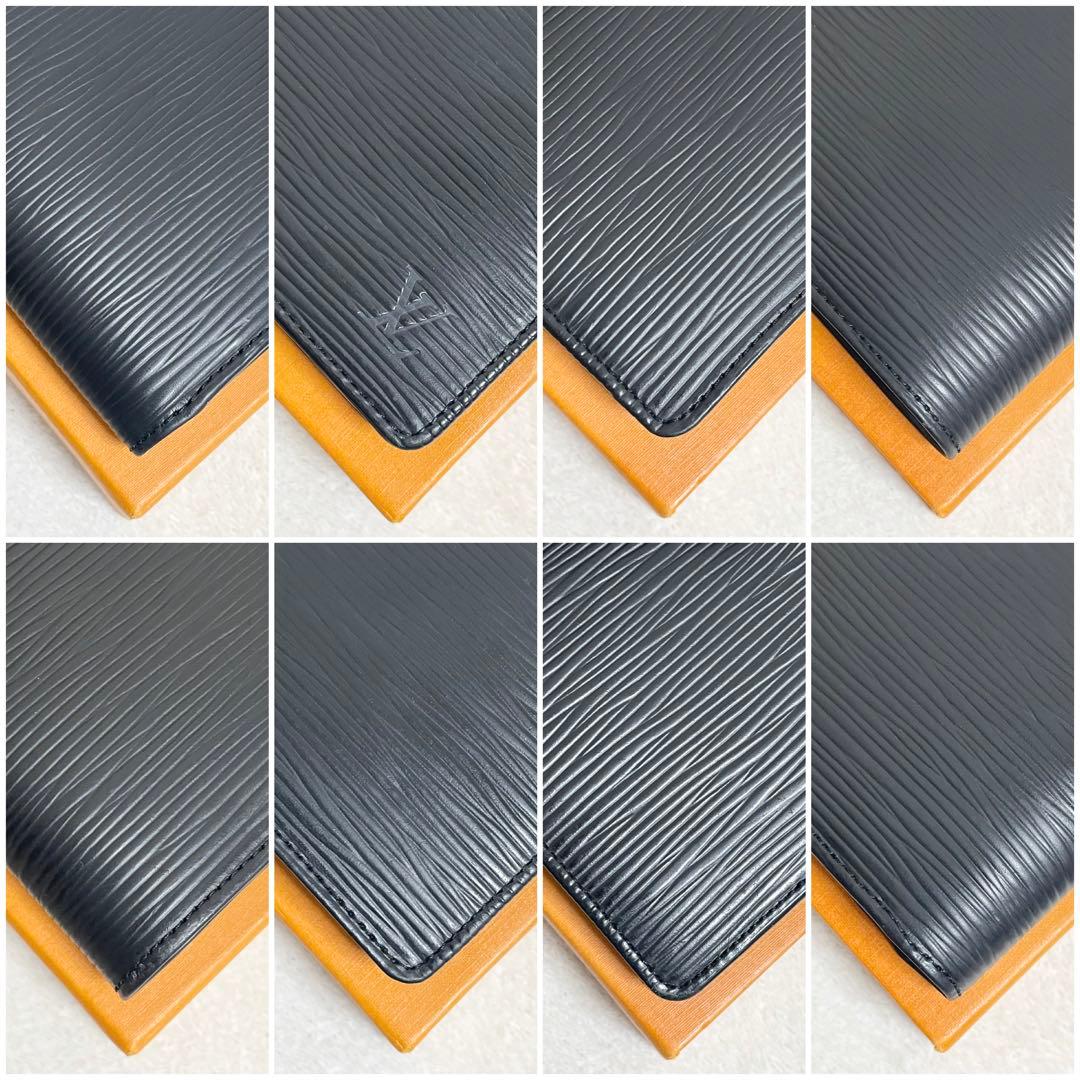 【ほぼ未使用】ルイヴィトン　エピ　二つ折り財布　エピ ポルトフォイユ マルコ