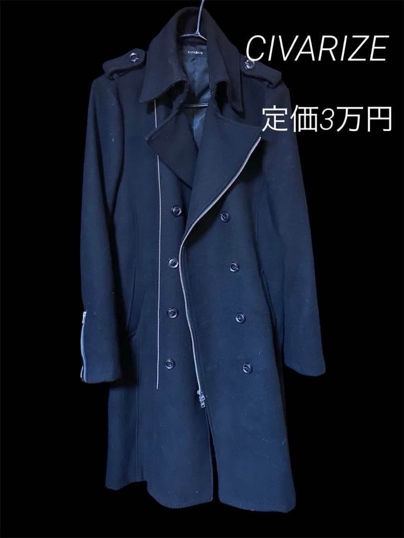 【美品】GIVARIZE トレンチコート L
