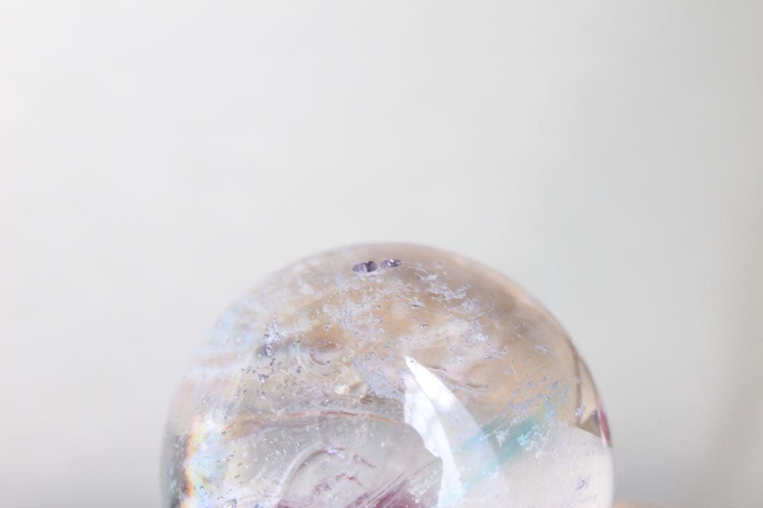 シエラネバダ産アンダラクリスタル　スフィア　マルチカラー