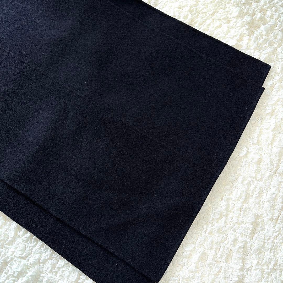 タグ付き✨ ザシンゾーン ダブルフェイス ウールチェスターコート ロング丈 紺