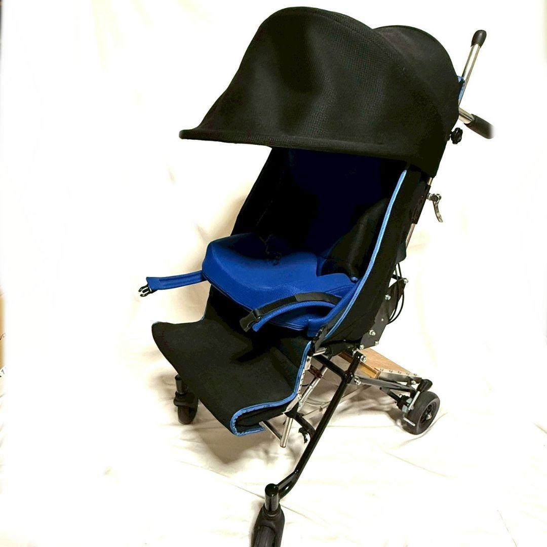 きさく工房 RVPocketss　バギー　障害児　車椅子　ティルト座位保持