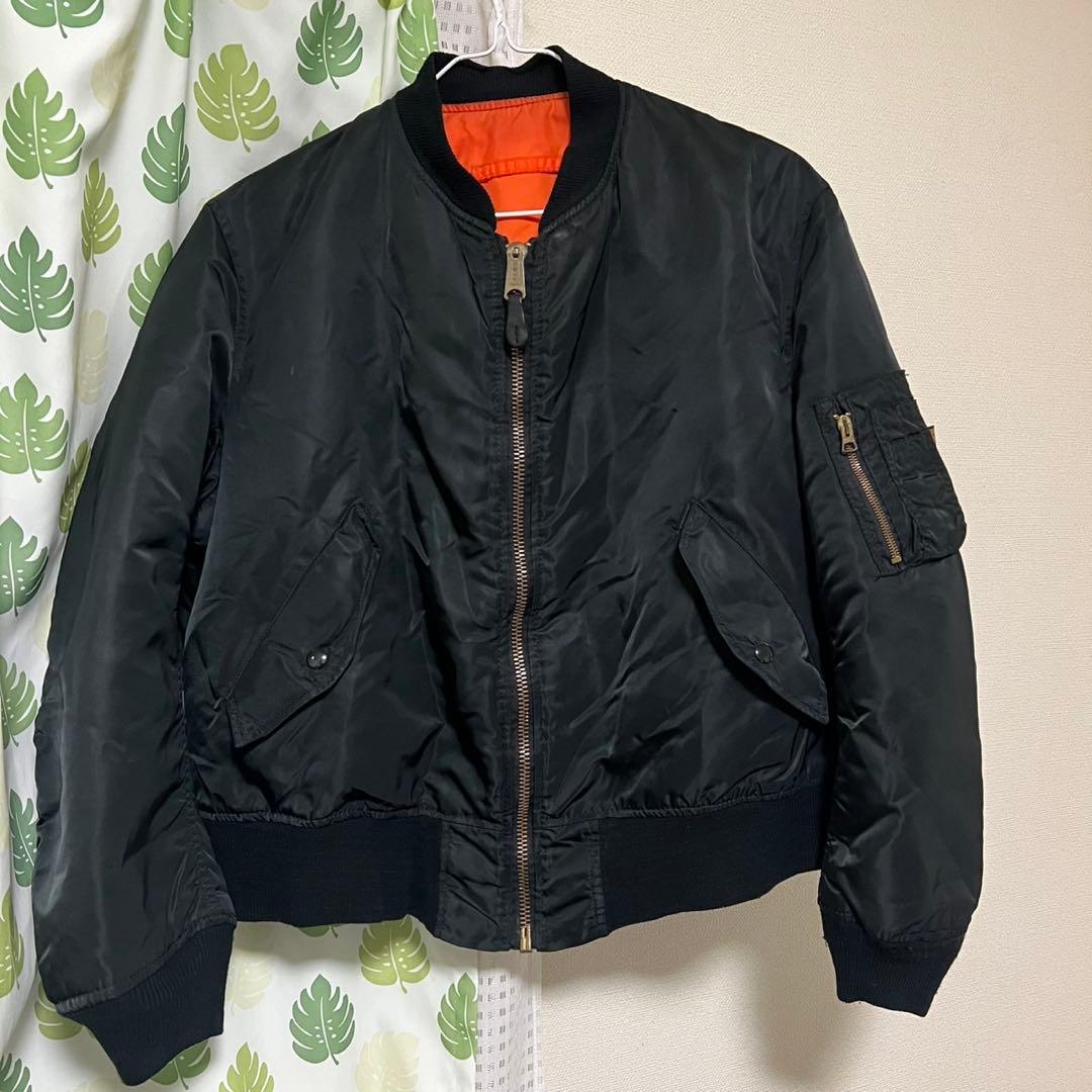 ジャケット・アウター 90s Alpha MA-1 Black