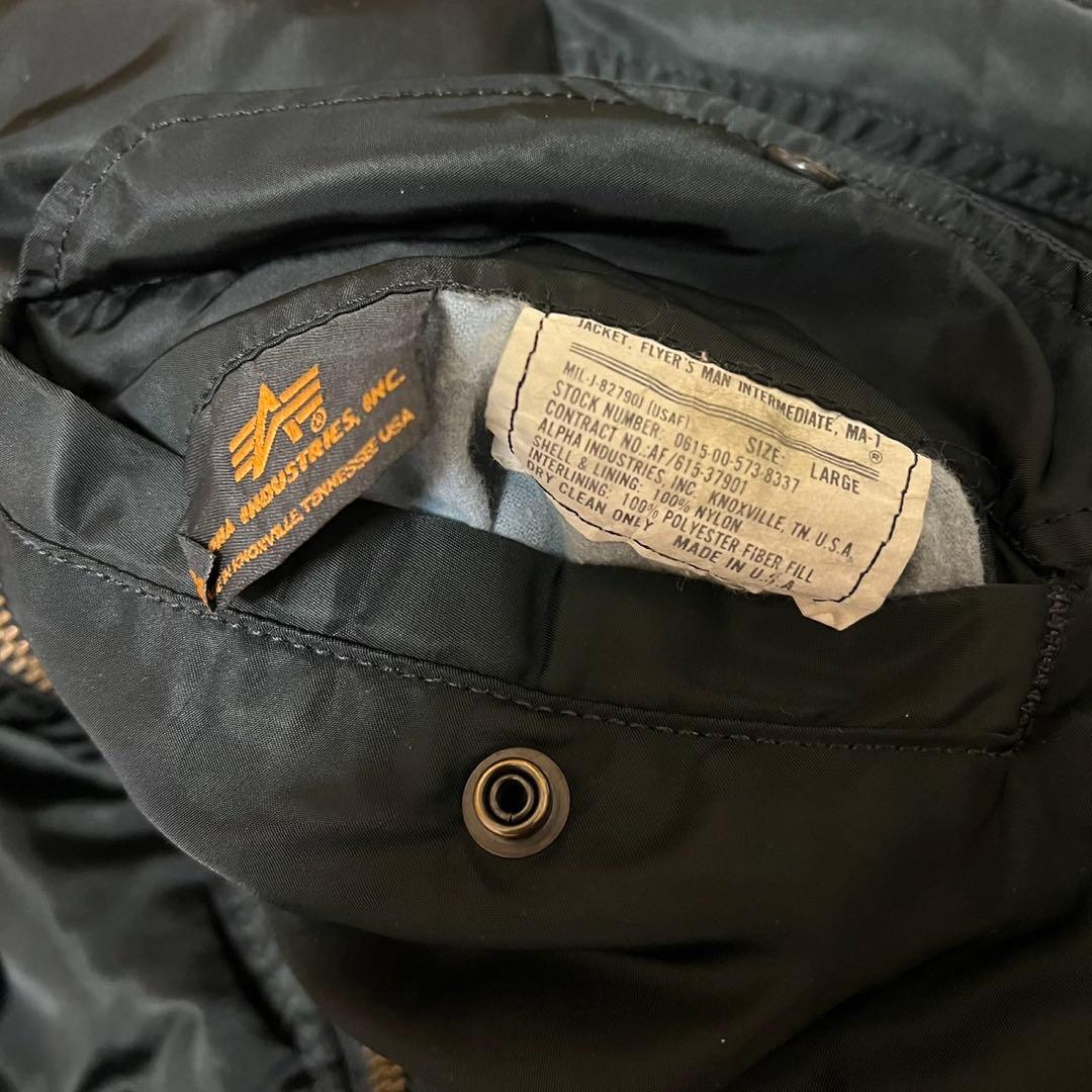 ジャケット・アウター 90s Alpha MA-1 Black