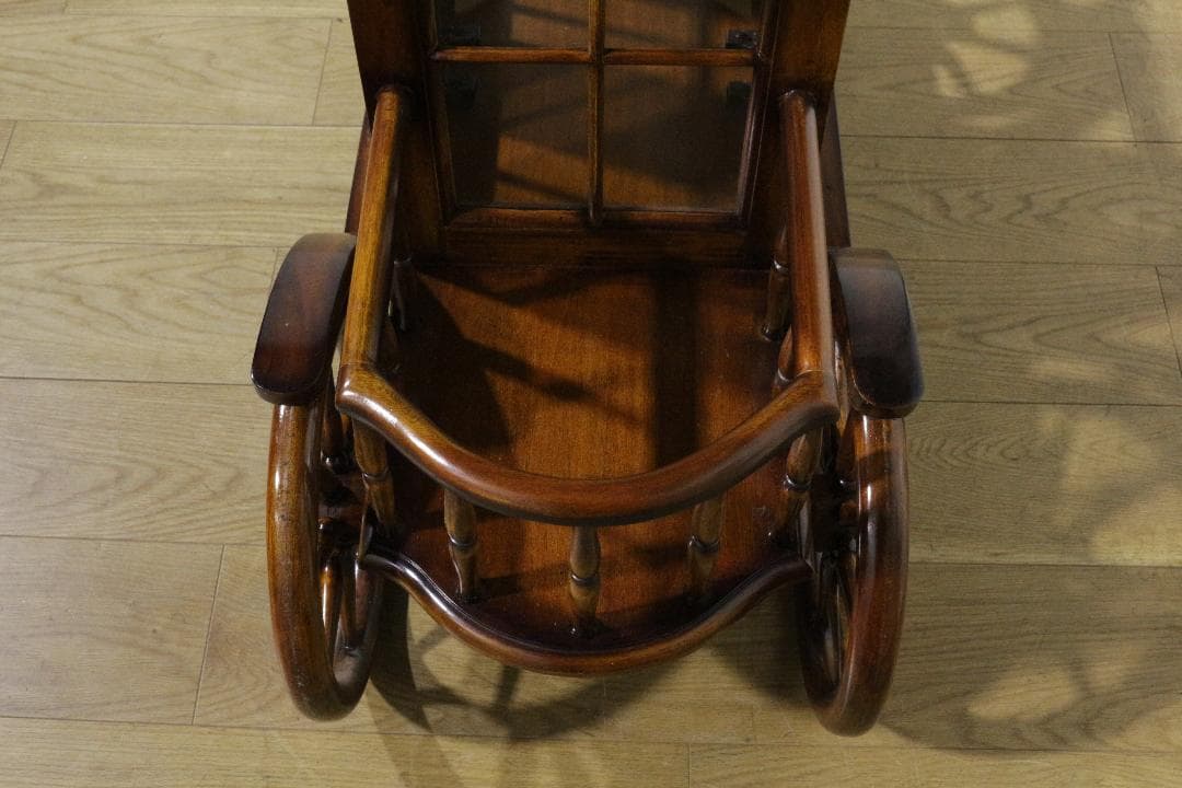 マホガニー家具★シンデレラワゴン★キッチンワゴン★良品★