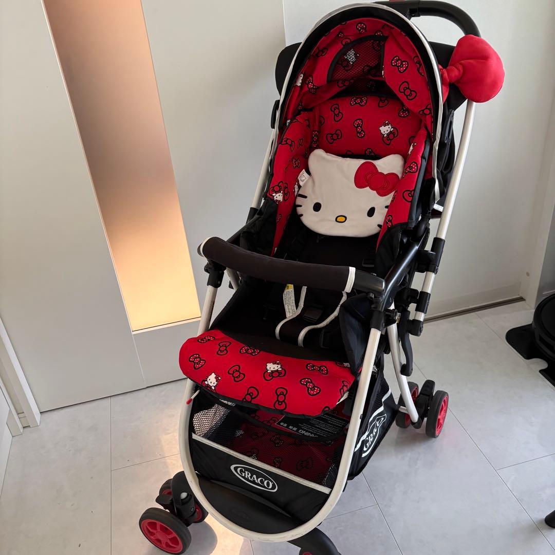 グレコ ハローキティ ベビーカー　GRACO キティ　限定　新生児　A型　B型