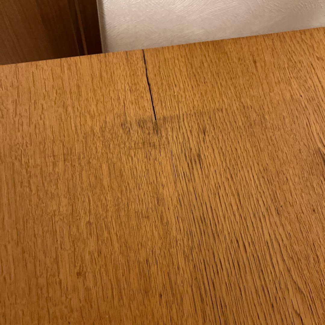 ナチュラル木製長方形ダイニングテーブル(配送料購入者負担)