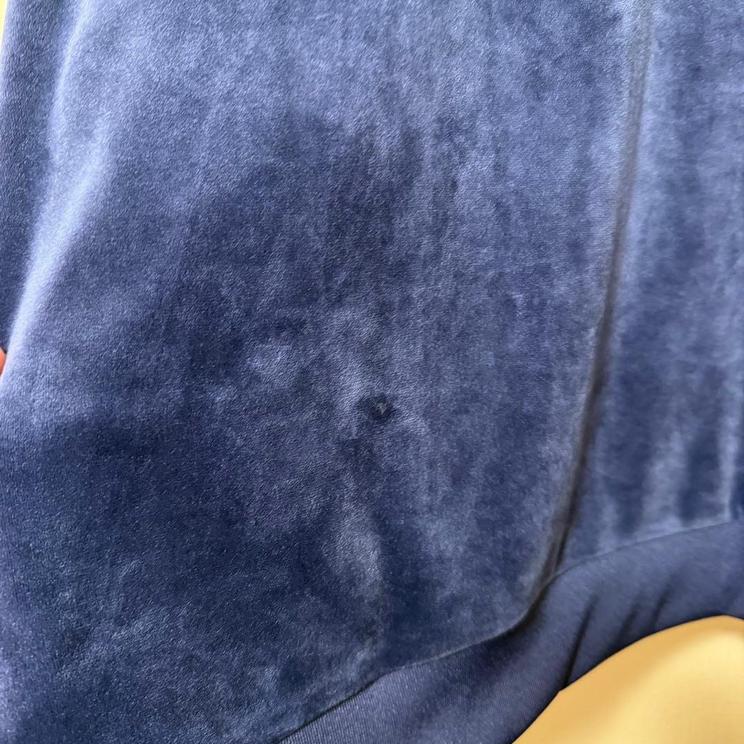 ＊adidas ベロアトラックジャケット　ネイビー　XS ベッケンバウワー