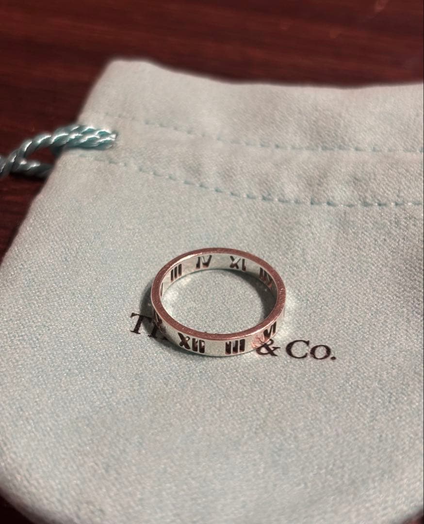 Tiffany & Co. リング ローマ数字刻印