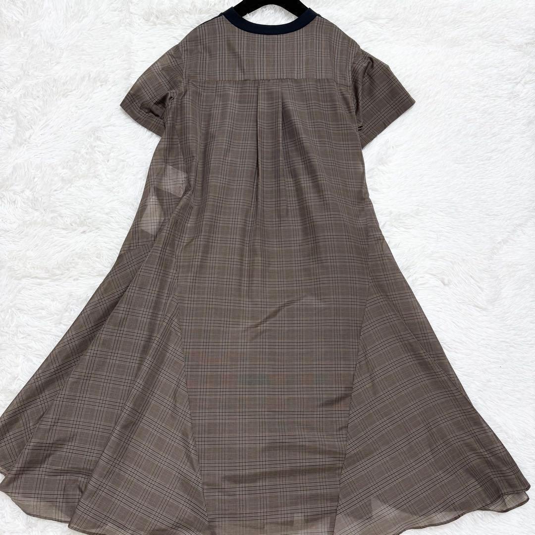 極美品 今期モデル サカイ ミディアムワンピース 1サイズ 25-07804