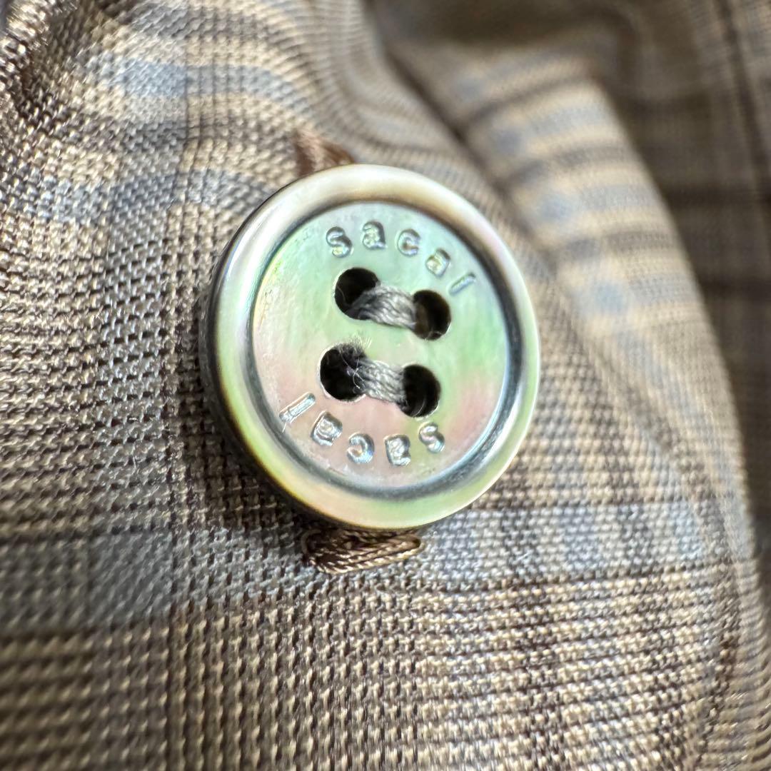 極美品 今期モデル サカイ ミディアムワンピース 1サイズ 25-07804