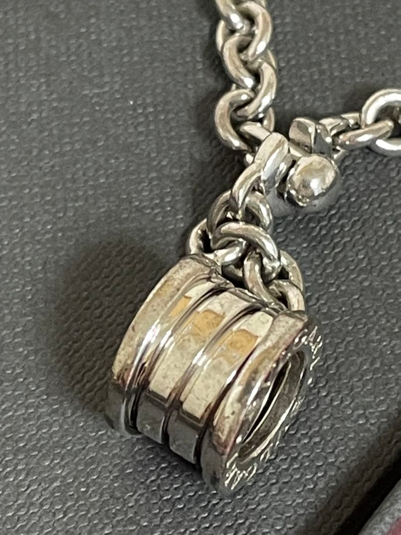 BVLGARI ビーゼロワン　キーチェーン　チャーム シルバー925