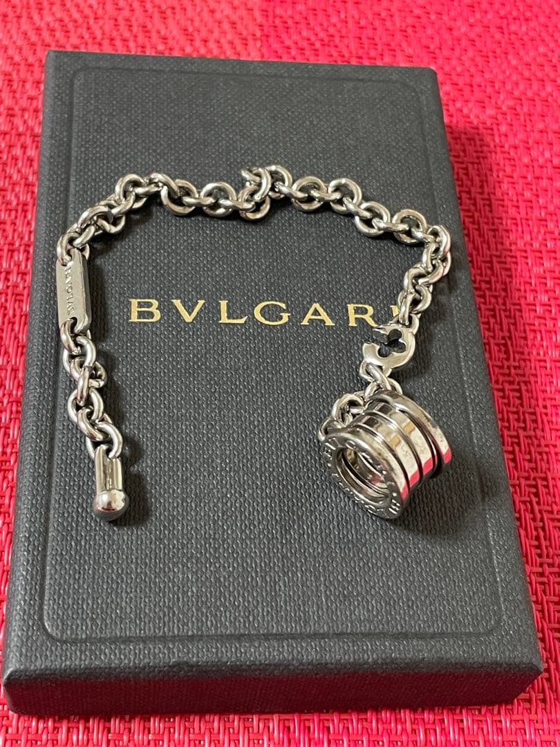 BVLGARI ビーゼロワン　キーチェーン　チャーム シルバー925