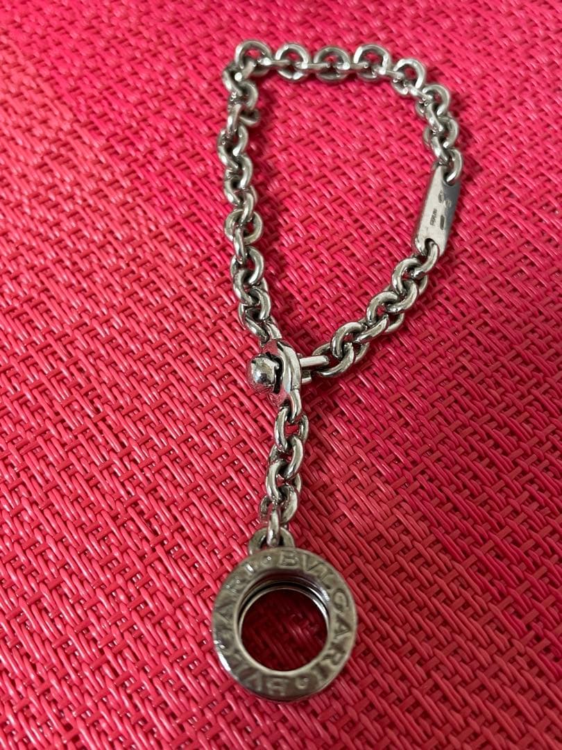 BVLGARI ビーゼロワン　キーチェーン　チャーム シルバー925
