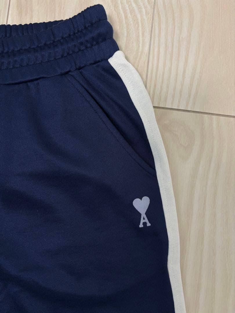 【SALE】ami ネイビー トラックパンツ
