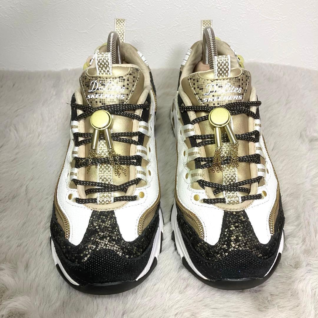 ★SKECHERS D\"Lites★プレミアムヘリテージ グラマラスビュー 24