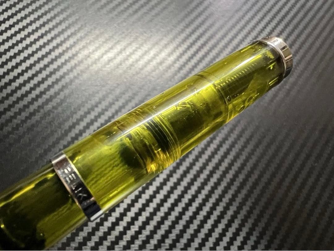 未使用に近い ペリカン 万年筆 M205 デュオネオン BB