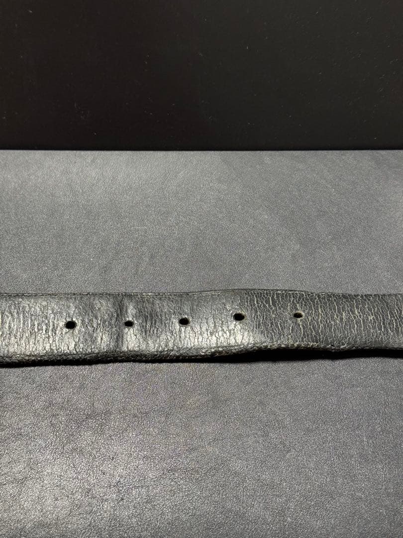 クロムハーツ 1.5インチ ベルトストラップ 32インチ フローラルボタン