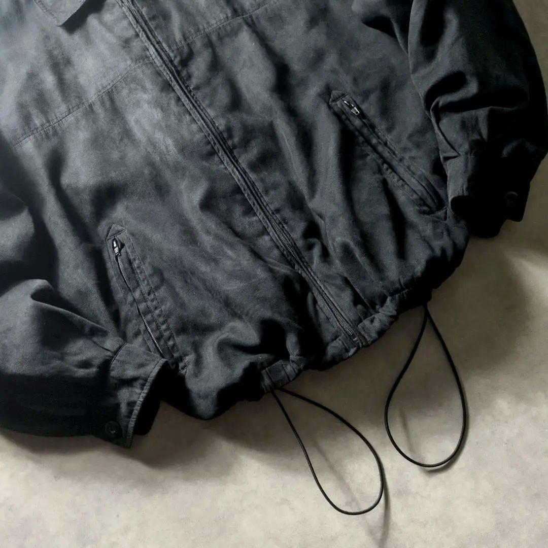 00s JOHNHENRY ピーチスキン 短丈 ドローコード ブルゾン