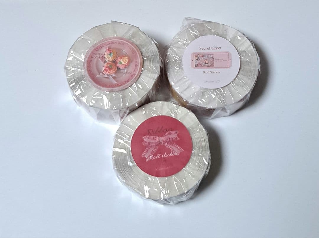 aromantic　ロールシール3点