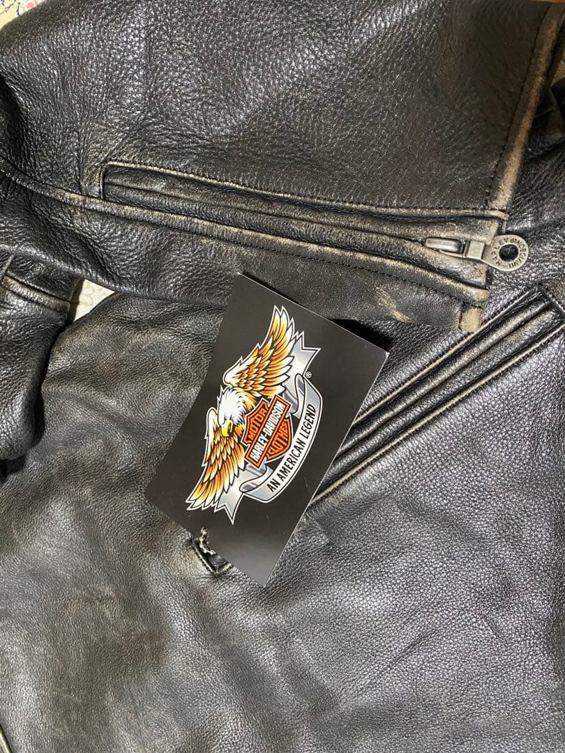新品未使用Harley-Davidsonレザージャケット 訳あり在庫処分品！