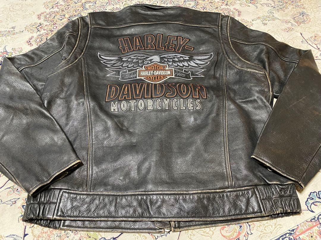 新品未使用Harley-Davidsonレザージャケット 訳あり在庫処分品！